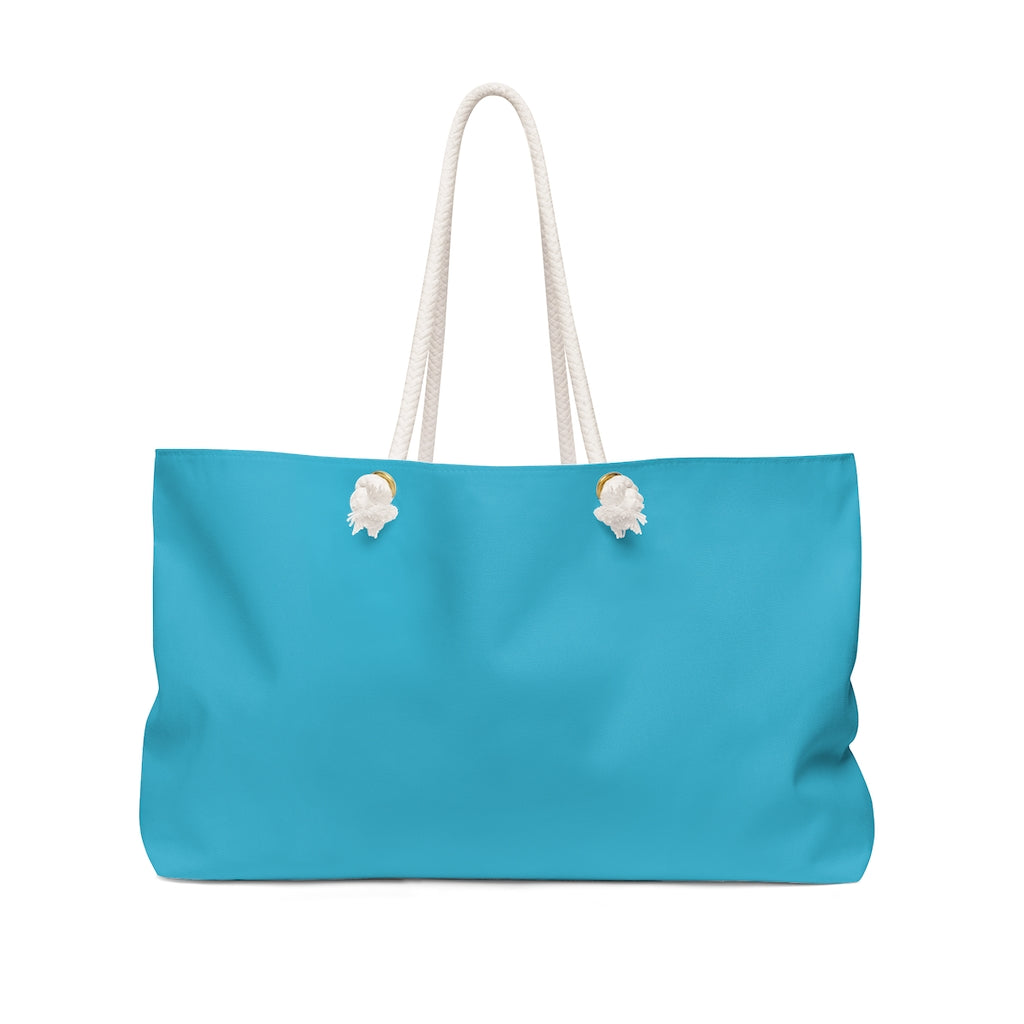 Beautiful Bows Light Blue Weekender Bag