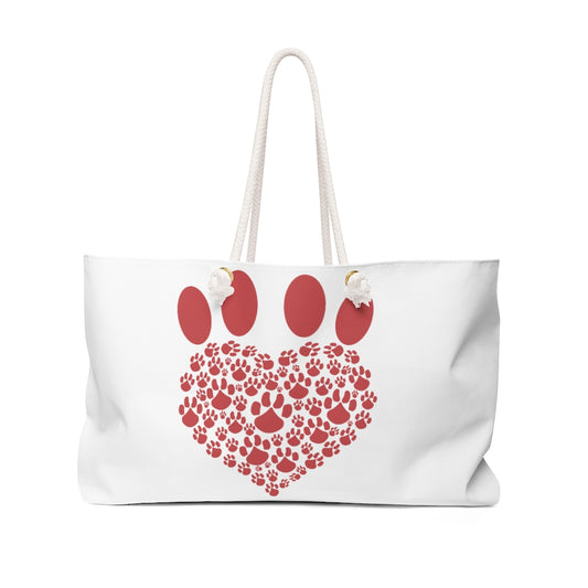 Paw Love Weekender Bag