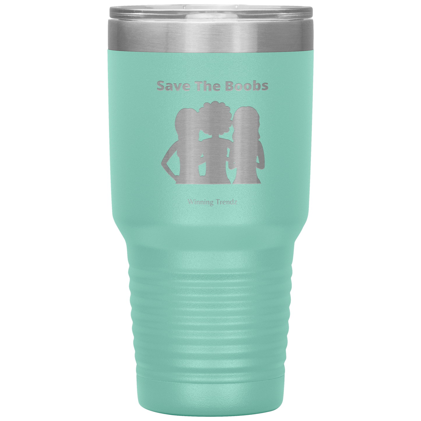 Save The Boobs 30 OZ. Tumbler