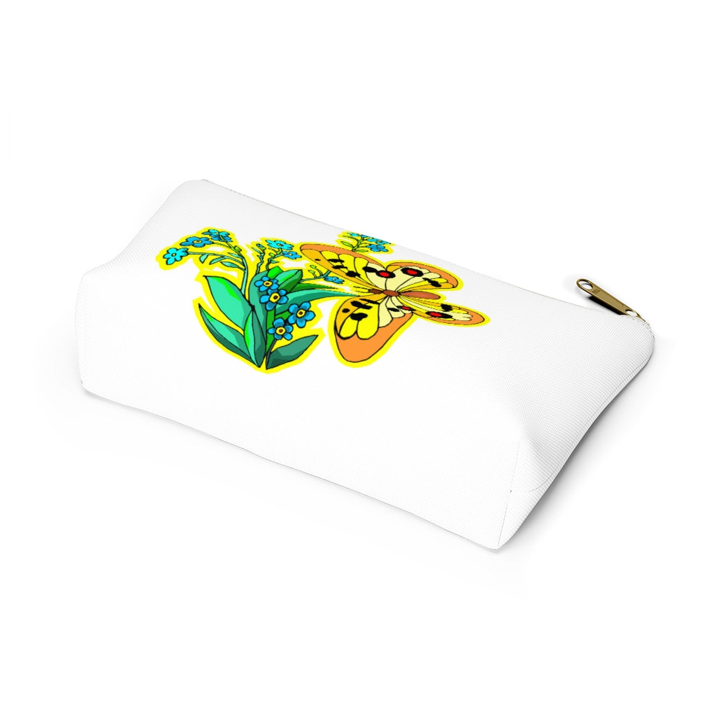 Yellow Butterfly Pouch