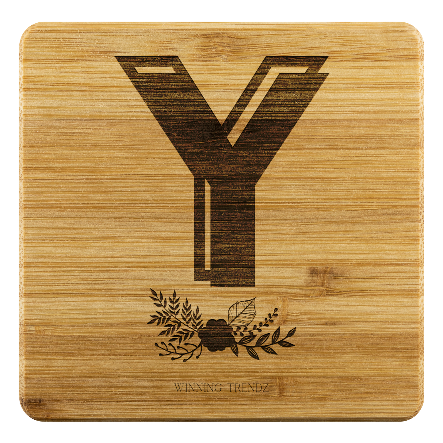 Bamboo "Y" Coasters (Sets of 4)