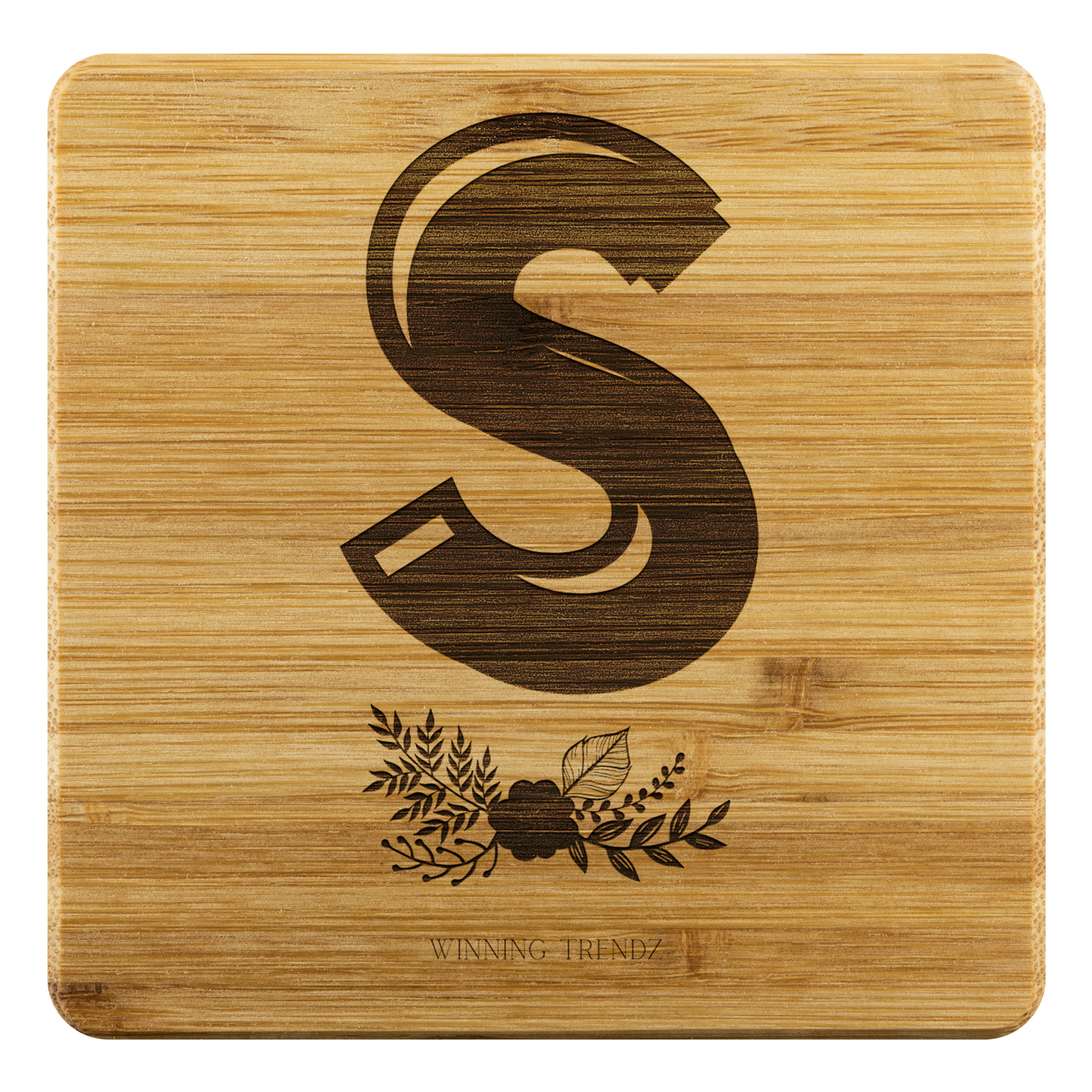 Bamboo "S" Coasters (Sets of 4)