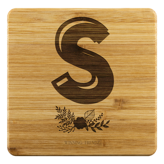 Bamboo "S" Coasters (Sets of 4)