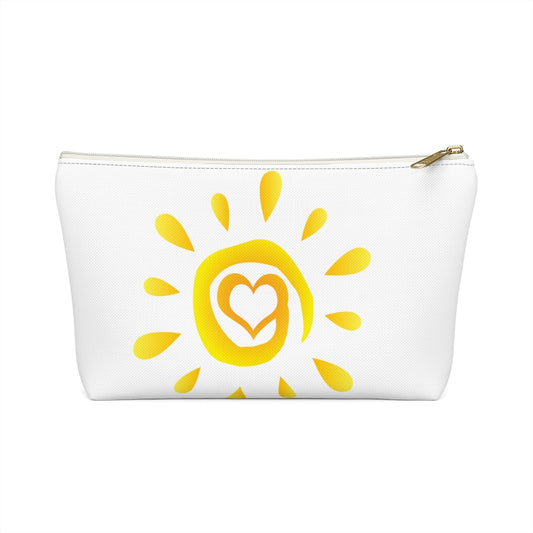 Yellow Heart Sunshine Pouch