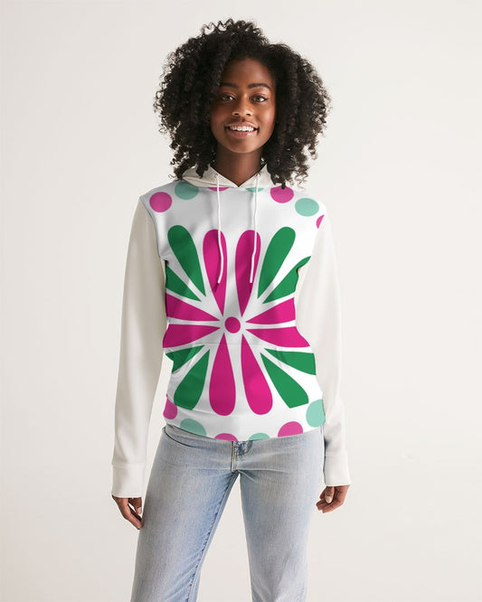 Funky Water Melon & Green Apple Women's Hoodie