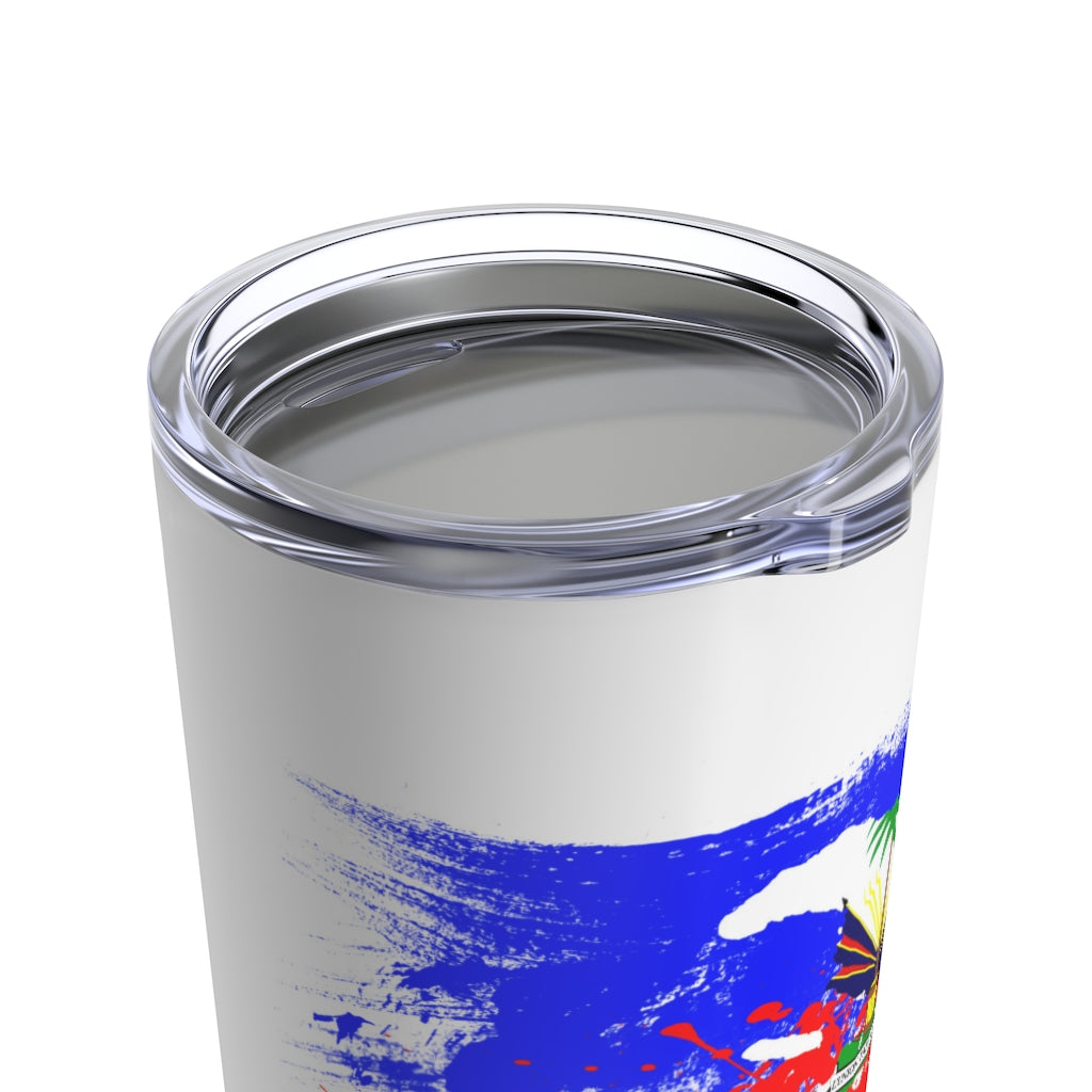 Haitian Flag Colors 20 OZ. Tumbler