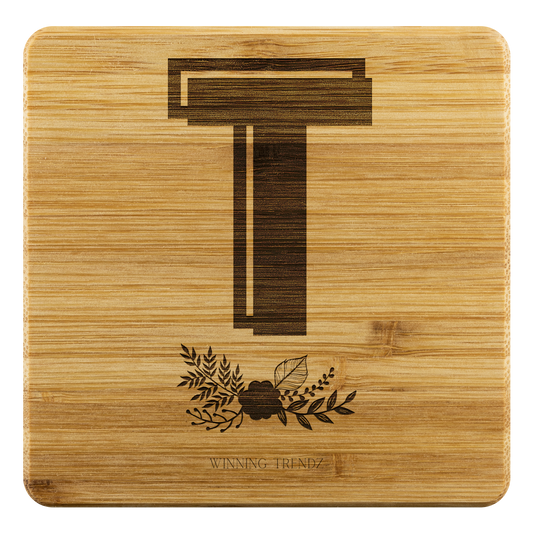 Bamboo "T" Coasters (Sets of 4)