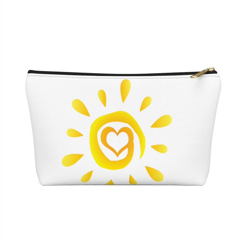 Yellow Heart Sunshine Pouch