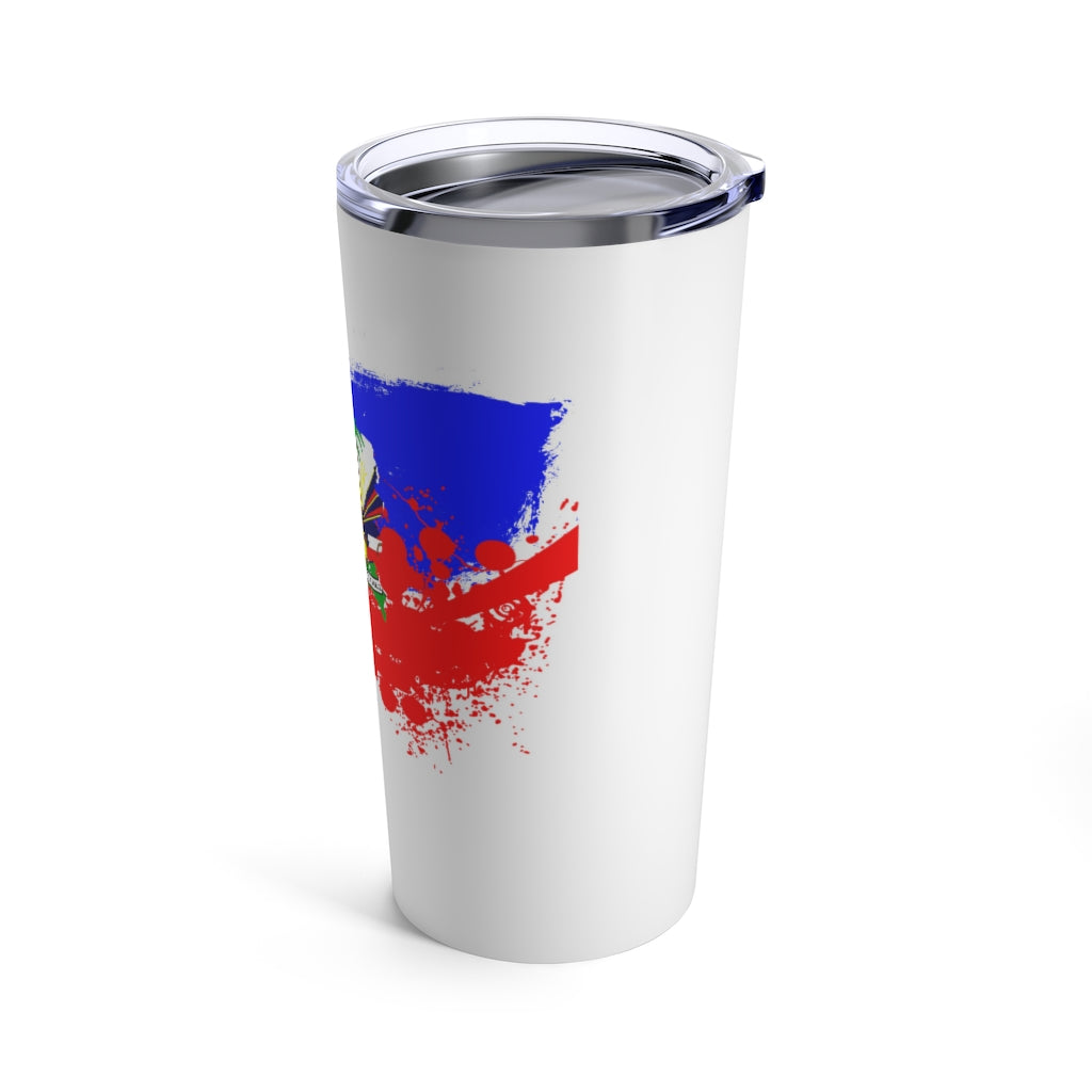 Haitian Flag Colors 20 OZ. Tumbler