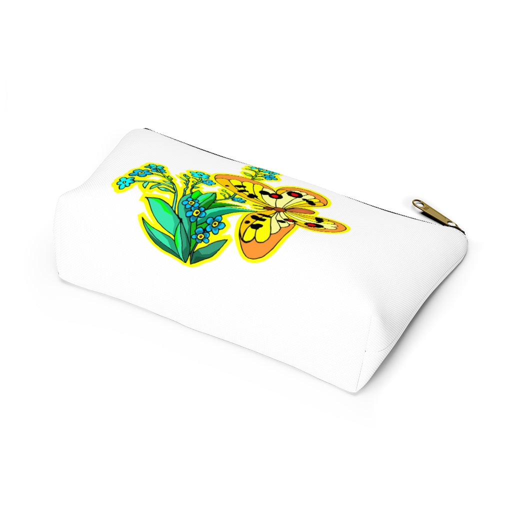 Yellow Butterfly Pouch