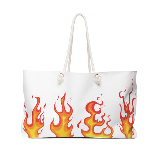 Fire Fire Weekender Bag