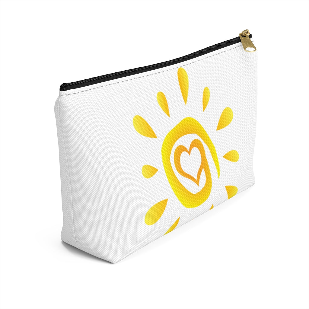 Yellow Heart Sunshine Pouch