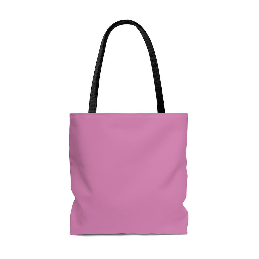 Cat Lover Pink Tote Bag