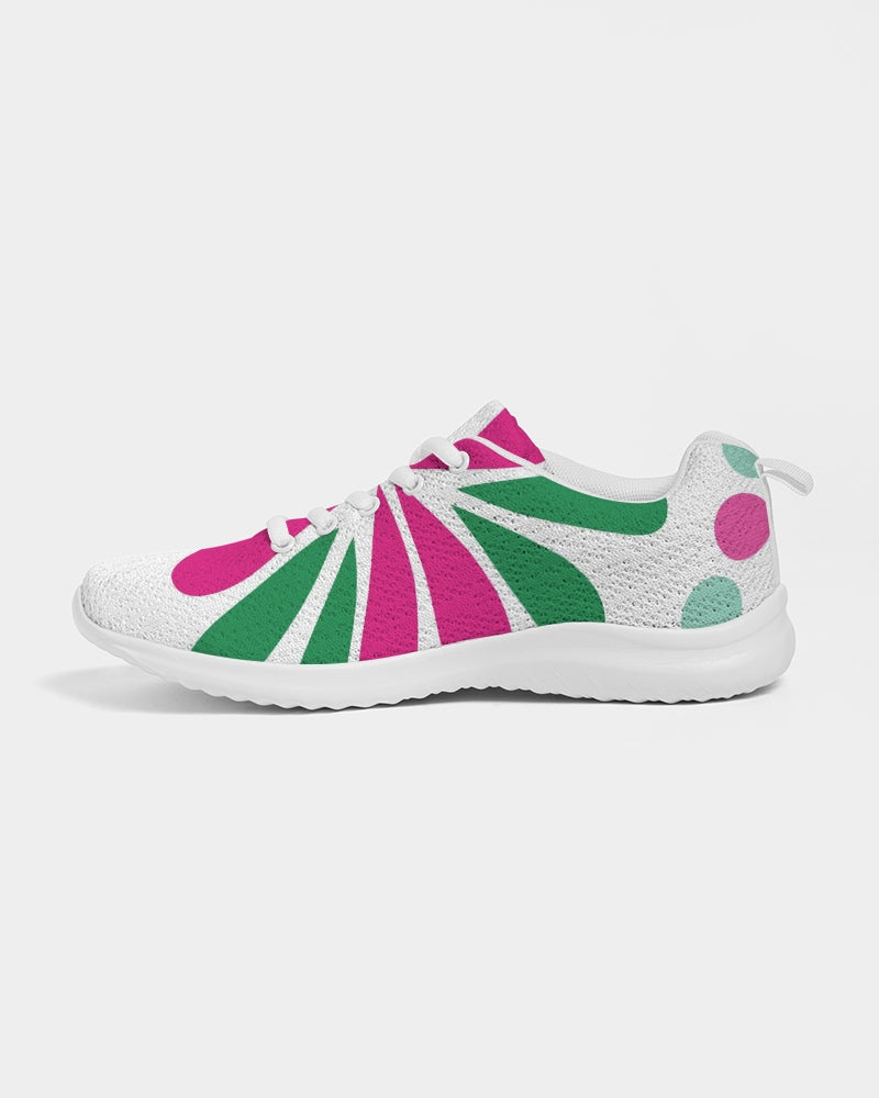 Funky Water Melon & Green Apple Women's Athletic Shoes