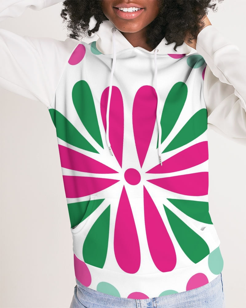 Funky Water Melon & Green Apple Women's Hoodie