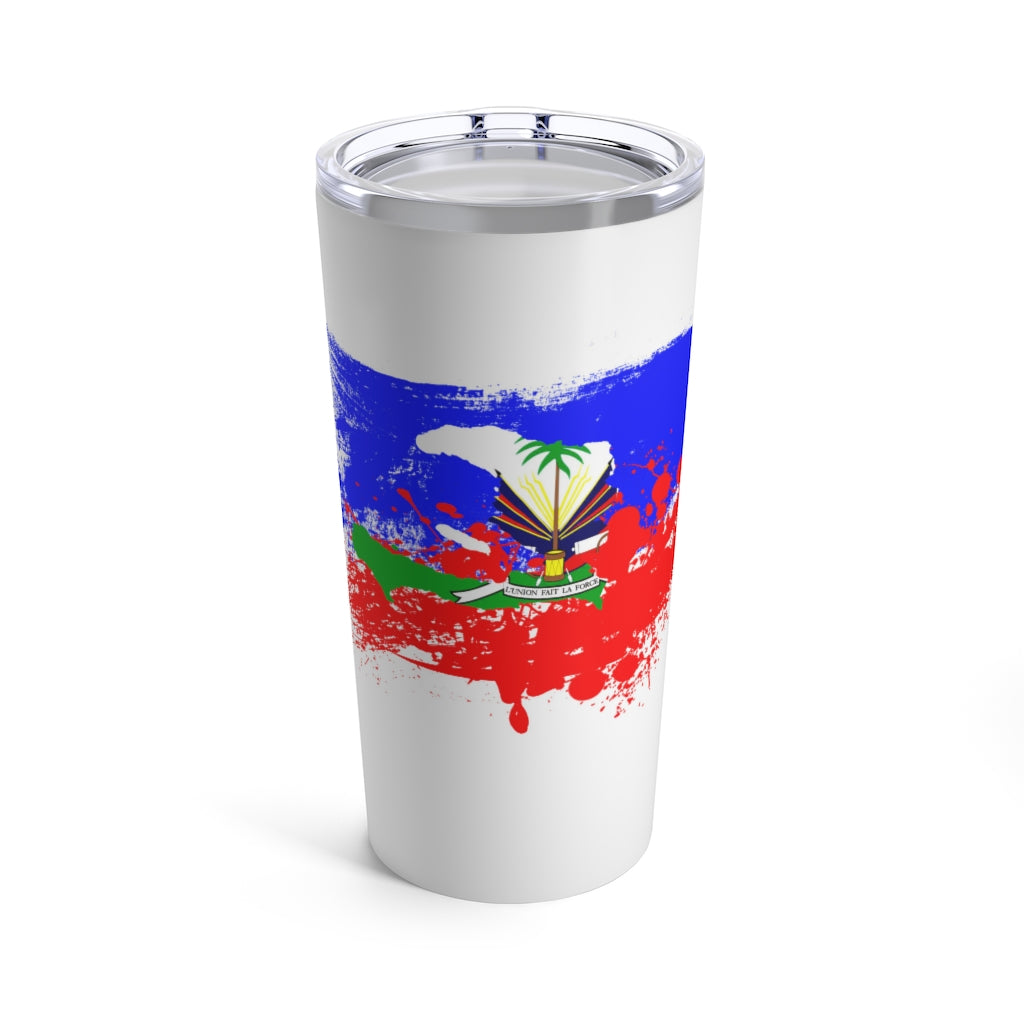 Haitian Flag Colors 20 OZ. Tumbler