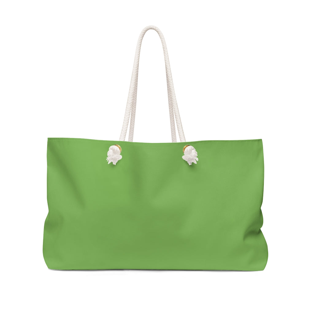 Beautiful Bows Green Weekender Bag