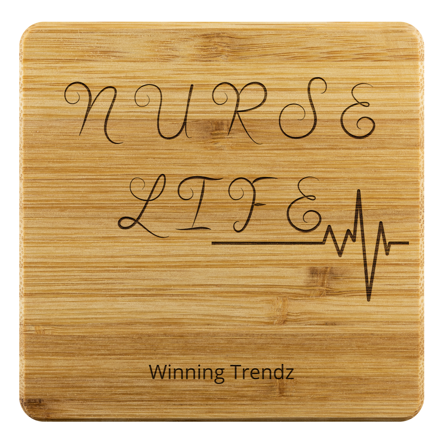 Bamboo Nurse Life Coasters (Sets of 4)