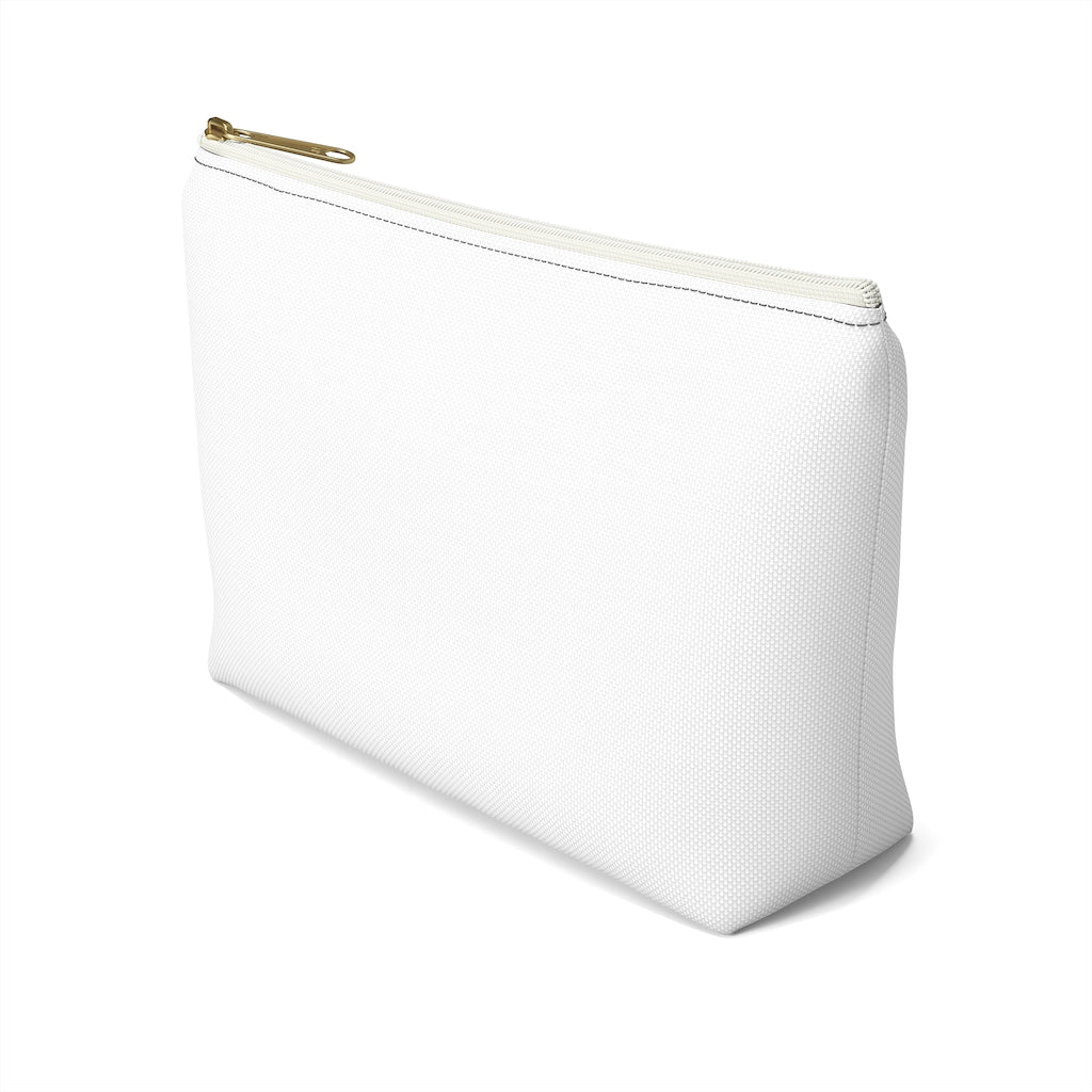 White/Black/Gold Pouch W T-Bottom