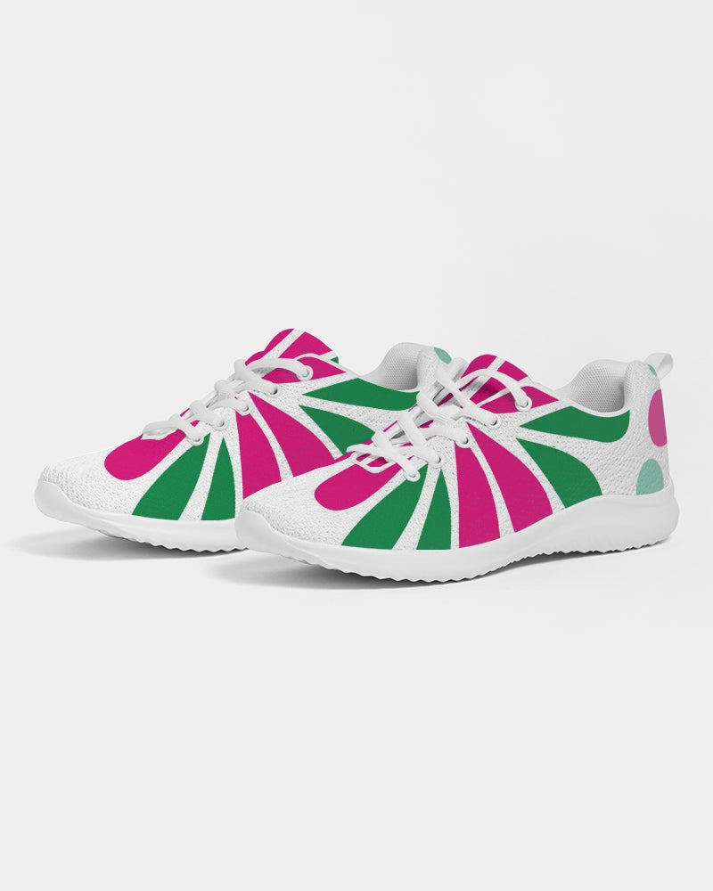 Funky Water Melon & Green Apple Women's Athletic Shoes