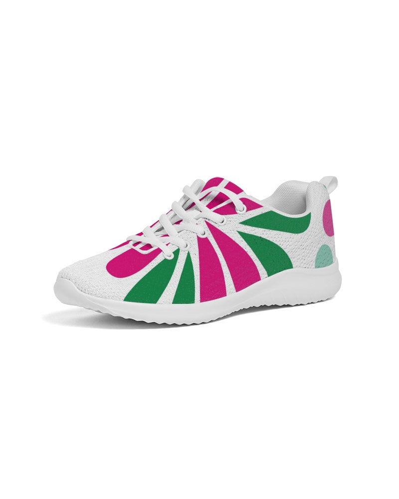 Funky Water Melon & Green Apple Women's Athletic Shoes