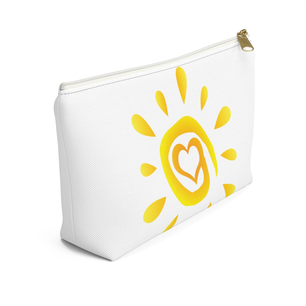 Yellow Heart Sunshine Pouch