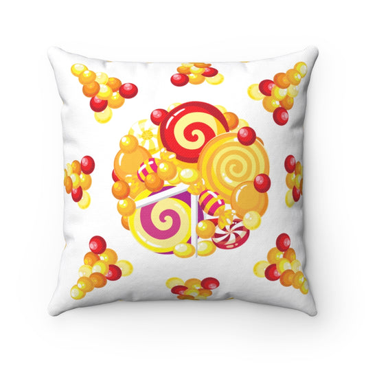 Fun Candy Square Pillow