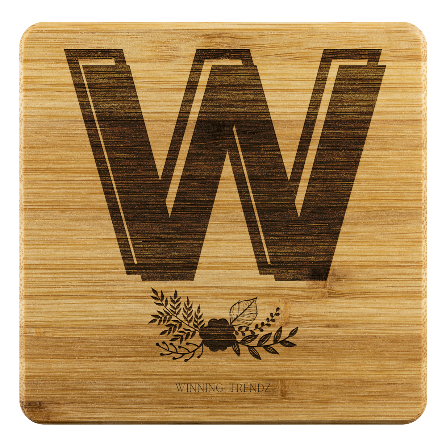 Bamboo "W" Coasters (Sets of 4)