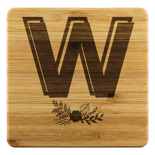 Bamboo "W" Coasters (Sets of 4)