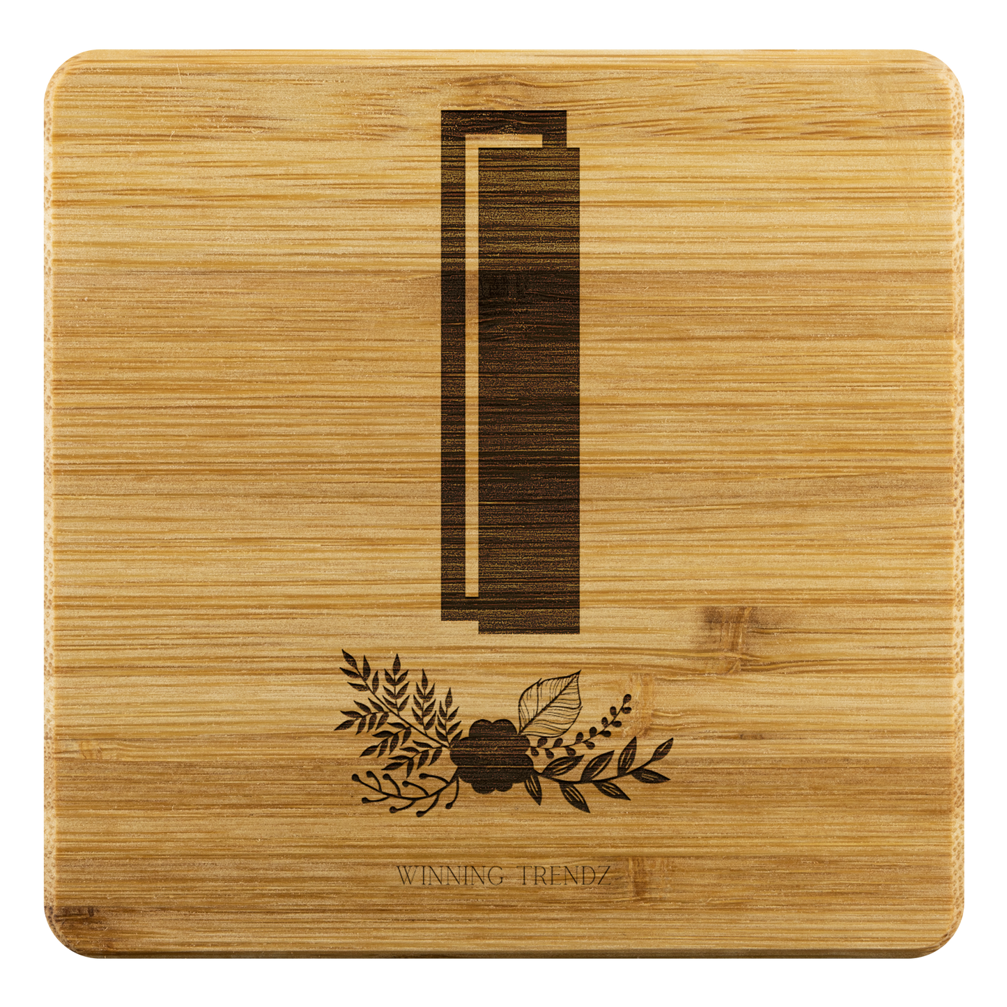 Bamboo "I" Coasters (Sets of 4)