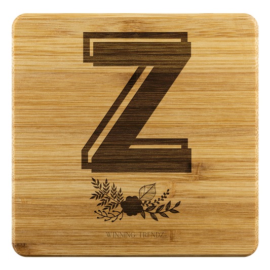 Bamboo "Z" Coasters (Sets of 4)