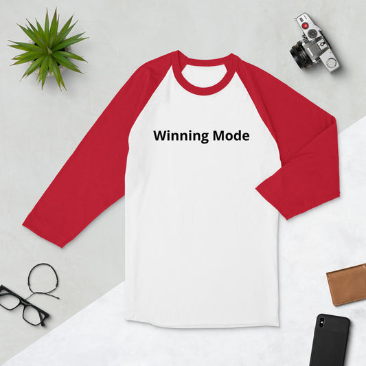 Winning Mode 3/4 Sleeve Raglan Shirt