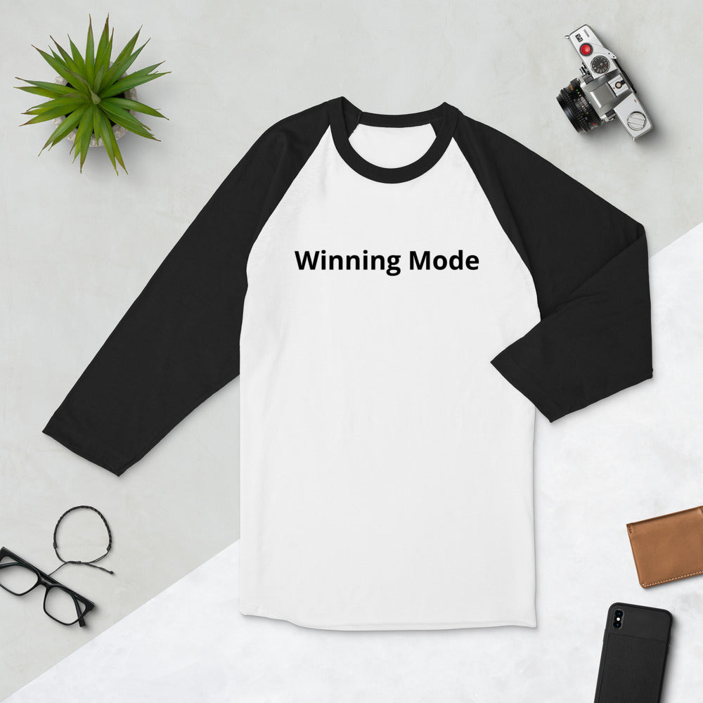 Winning Mode 3/4 Sleeve Raglan Shirt