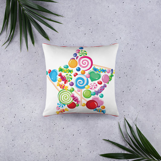 Candy Land Throw Pillow