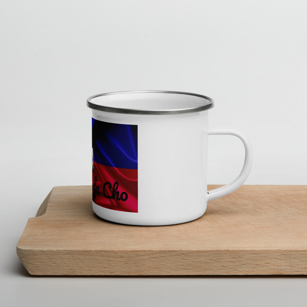 Yon Ti Cafe Cho Patriotic Mug