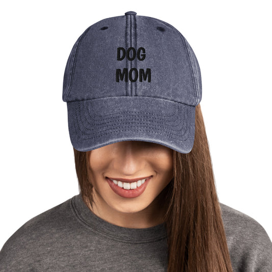 Dog Mom Vintage Hat