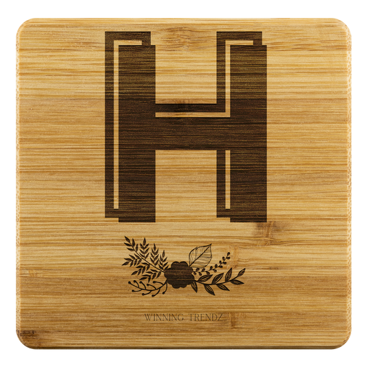 Bamboo "H" Coasters (Sets of 4)