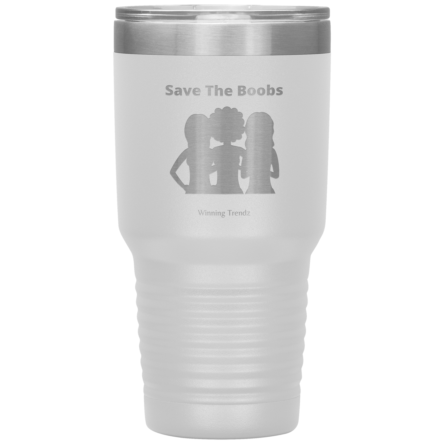 Save The Boobs 30 OZ. Tumbler